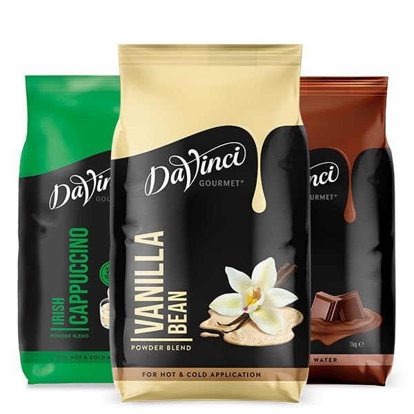 Cappuccino and Chocolate Powders