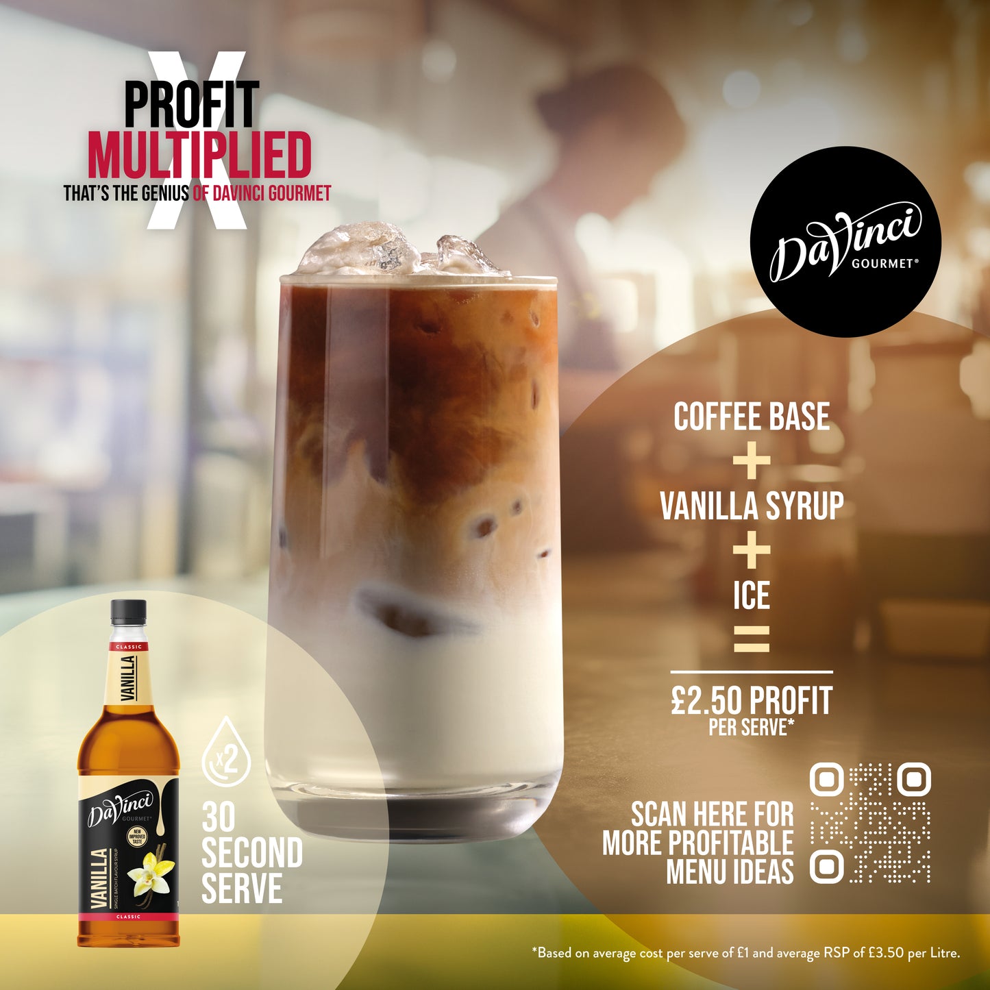Vanilla Iced Latte