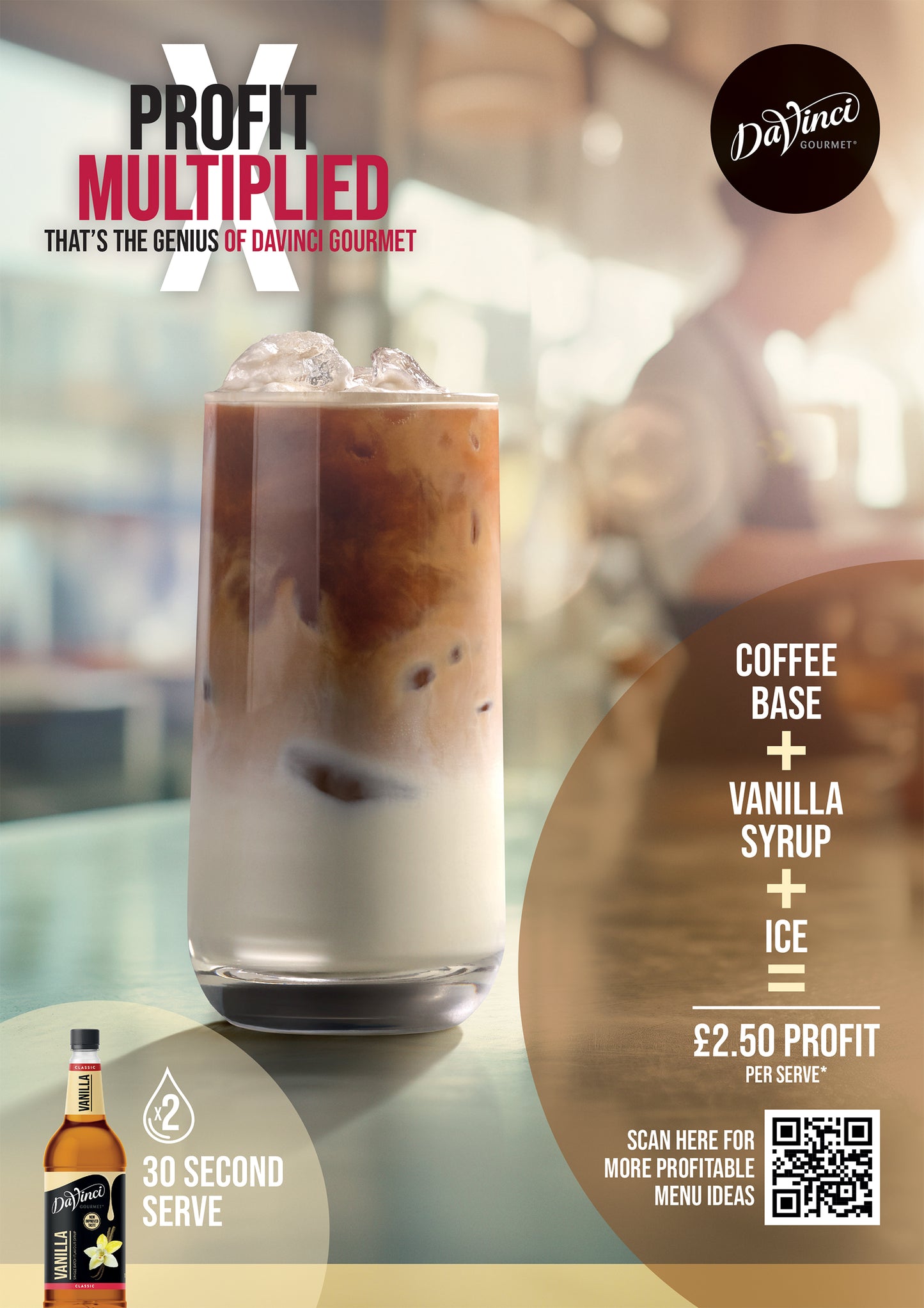 Vanilla Iced Latte