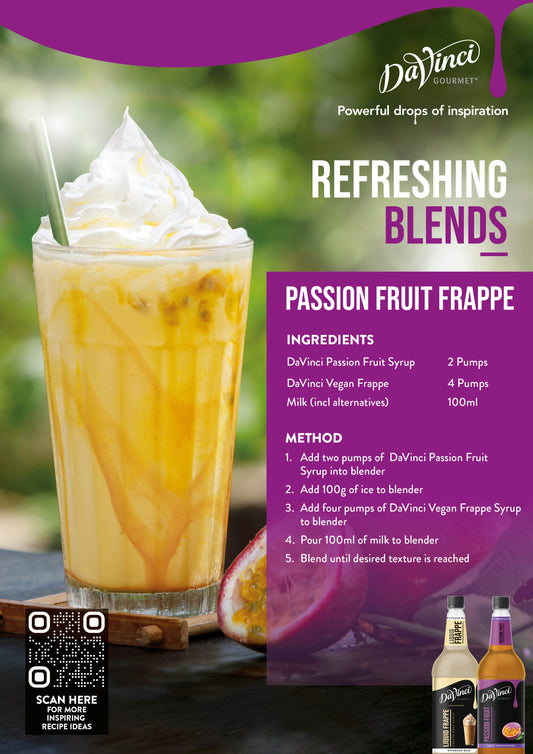 Passionfruit Frappe