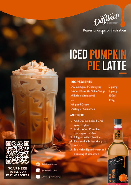 Iced Pumpkin Pie Latte