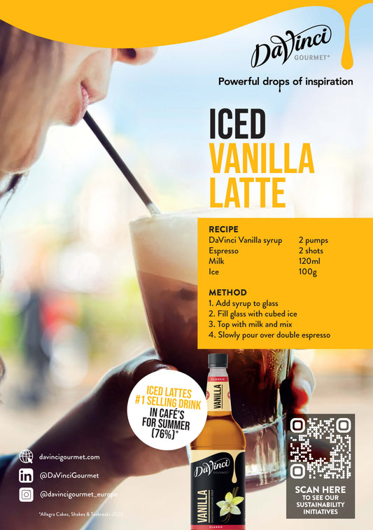 Iced Vanilla Latte
