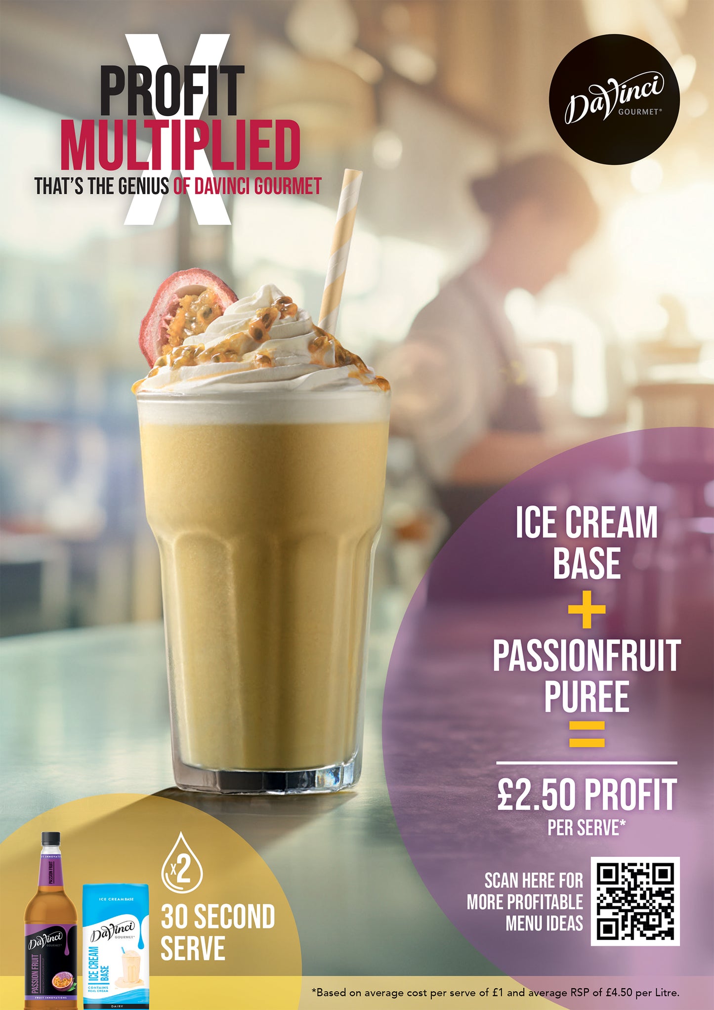 Passionfruit Milkshake