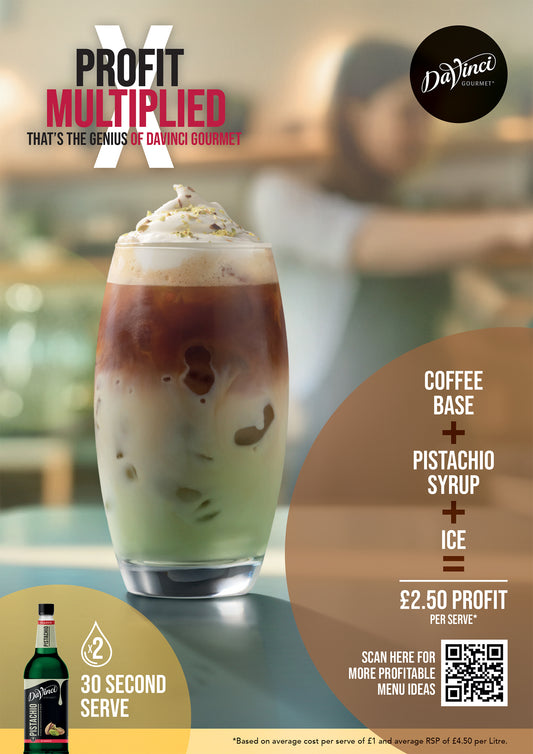 Pistachio Iced Latte